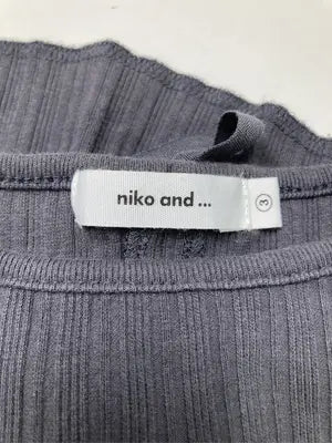 niko and .../ニコアンド/ノースリーブ/トップス/グレー