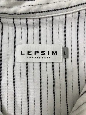 LEPSIM/レプシィム/シャツ/ブラウス/トップス/ホワイト/L