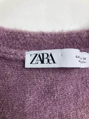 ZARA/ザラ/カーディガン/ボレロ/トップス/パープル/EUR L
