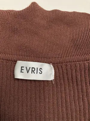 Evris/エヴリス/Tシャツ/カットソー/トップス/ブラウン/F