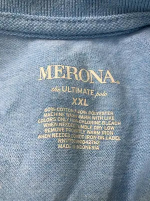 MERONA/メローナ/ポロシャツ/トップス/スカイブルー/XXL