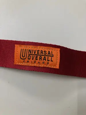UNIVERSAL OVERALL/ユニバーサルオーバーオール/ベルト/ファッション雑貨/レッド
