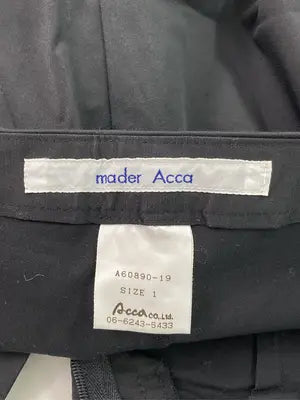 mader Acca/その他パンツ/パンツ/ブラック/1