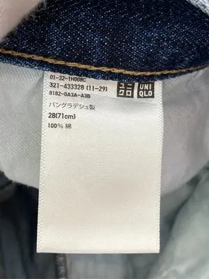 UNIQLO JEANS/ユニクロジーンズ/デニムパンツ/パンツ/ブルー/28(71cm)