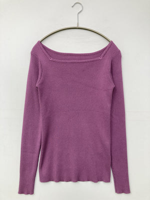 Kobe lettuce/コウベレタス/Tシャツ/カットソー/トップス/パープル/M