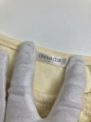 CINEMA CLUB/シネマクラブ/Tシャツ/カットソー/トップス/イエロー/S