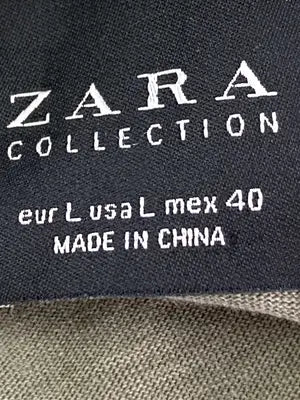 ZARA/ザラ/シャツ/ブラウス/トップス/カーキ/L