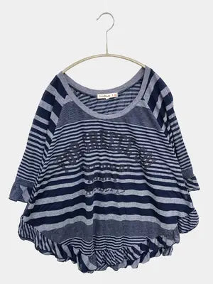 Cutie Blonde/キューティーブロンド/Tシャツ/カットソー/トップス/ネイビー/F