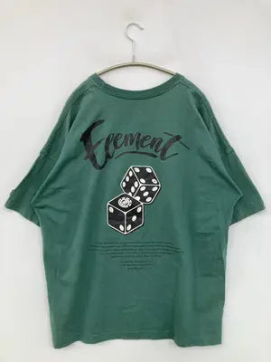 ELEMENT/エレメント/Tシャツ/カットソー/トップス/グリーン/XL