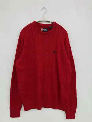 CHAPS/チャップス/ニット/セーター/トップス/レッド/XL