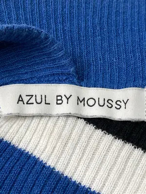 AZUL by MOUSSY/アズールバイマウジー/ニット/セーター/トップス/ブルー/S