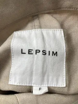 LEPSIM/レプシィム/テーラードジャケット/ジャケット/アウター/ベージュ/F