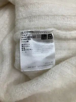 UNIQLO/ユニクロ/ニット/セーター/トップス/アイボリー/M