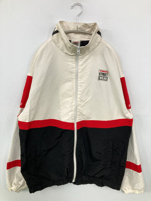 VISION STREET WEAR/ヴィジョンストリートウェア/ジャージ/トラックジャケット/トップス/ホワイト/M