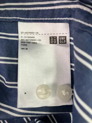 UNIQLO/ユニクロ/シャツ/ブラウス/トップス/ネイビー/XL