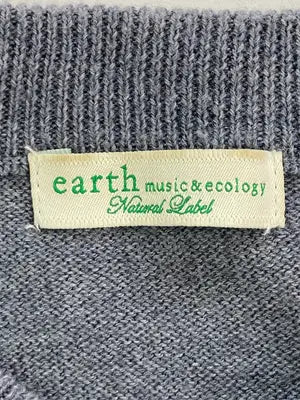earth music&ecology/アースミュージックアンドエコロジー/ニット/セーター/トップス/グレー/F