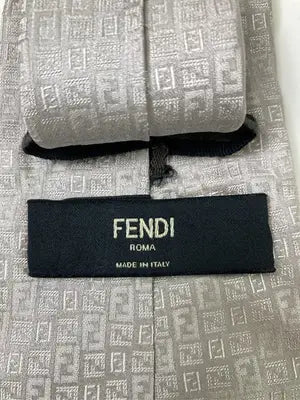 FENDI/フェンディ/ネクタイ/ファッション雑貨/シルバー