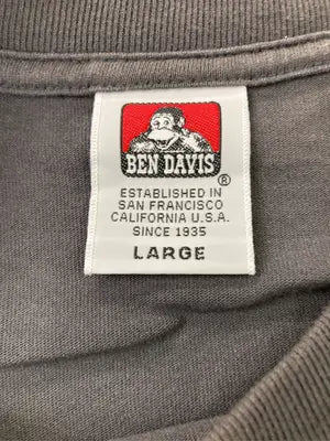 BEN DAVIS/ベンデイビス/Tシャツ/カットソー/トップス/ブラック/LARGE