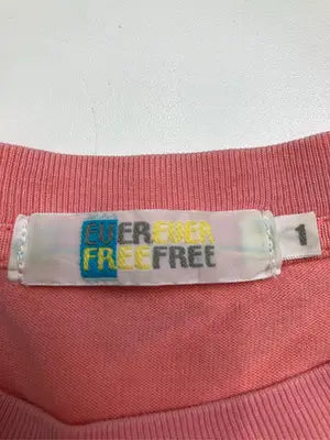 EUEREUER/Tシャツ/カットソー/トップス/ピンク/1