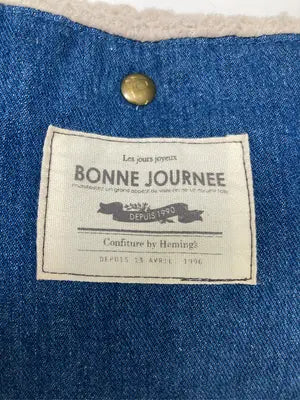 BONNE JOURNEE/トートバッグ/バッグ/ブルー