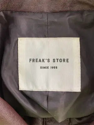 FREAK'S STORE/フリークスストア/レザージャケット/ジャケット/アウター/ブラウン/F