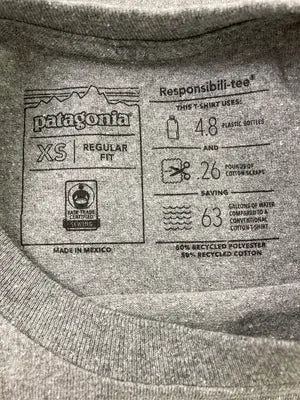 patagonia/パタゴニア/Tシャツ/カットソー/トップス/グレー/XS