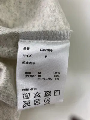 MN.L/エムエヌエル/Tシャツ/カットソー/トップス/グレー