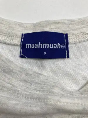 muah muah/ムーアムーア/Tシャツ/カットソー/トップス/グレー/F