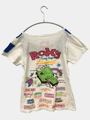 ROXY/ロキシー/Tシャツ/カットソー/トップス/ホワイト