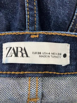ZARA/ザラ/デニムパンツ/パンツ/ネイビー/EUR36 USA4 MEX26