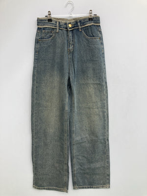 デニムパンツ/パンツ/ブルー/L