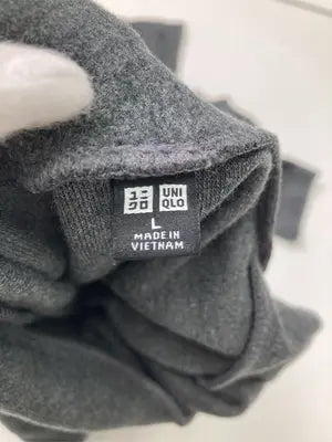 UNIQLO/ユニクロ/Tシャツ/カットソー/トップス/グレー/L