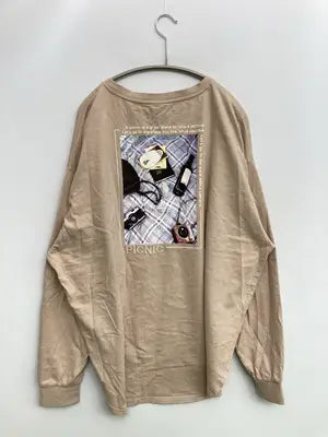 RAG MACHINE/ラグマシーン/Tシャツ/カットソー/トップス/ベージュ/LARGE