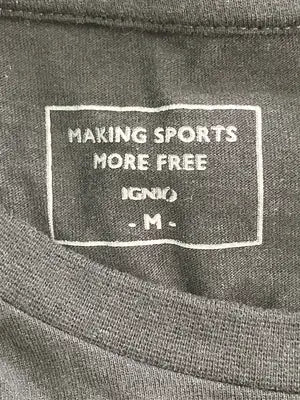 IGNIO/イグニオ/Tシャツ/カットソー/トップス/ブラック/M