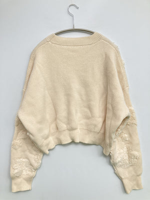 JUNOAH/ジュノア/ニット/セーター/トップス/アイボリー/M