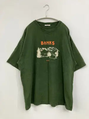 BAYFLOW/ベイフロー/Tシャツ/カットソー/トップス/グリーン/4