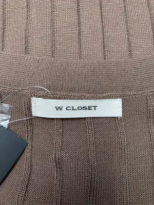 w closet/ダブルクローゼット/ワンピース/ワンピース/ドレス/ブラウン/F