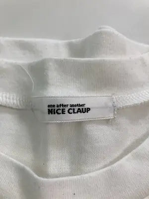 one after another NICE CLAUP/ワンアフターアナザーナイスクラップ/Tシャツ/カットソー/トップス/ホワイト/F