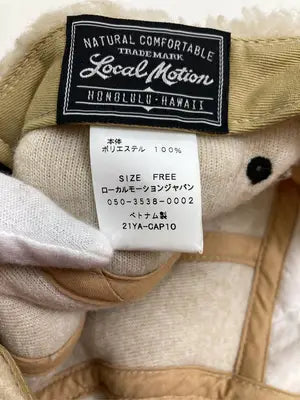 Local Motion/キャップ/帽子/ベージュ/FREE