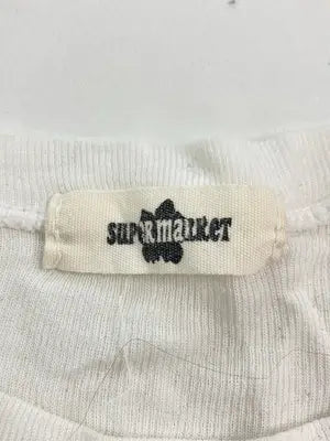 SUPER MARKET/Tシャツ/カットソー/トップス/ホワイト