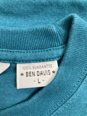 BEN DAVIS/ベンデイビス/Tシャツ/カットソー/トップス/スカイブルー/L