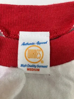 WIKIES/Tシャツ/カットソー/トップス/ホワイト/MEDIUM