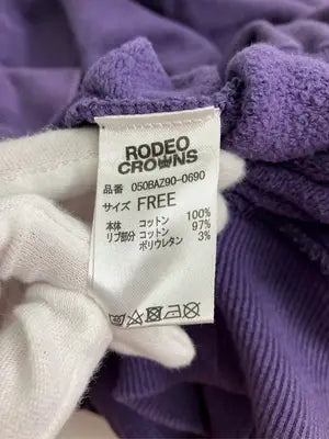 RODEO CROWNS/ロデオクラウンズ/スウェット/トップス/パープル/FREE