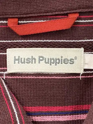Hush Puppies/ハッシュパピー/ポロシャツ/トップス/ブラウン/L