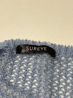 SUREVE/シュリーブ/ニット/セーター/トップス/スカイブルー/3L