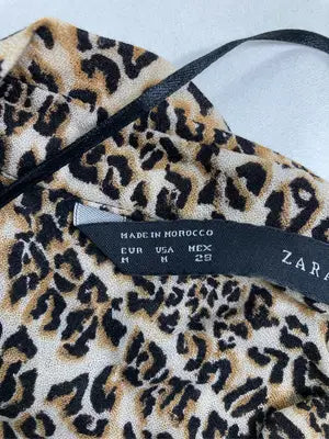 ZARA/ザラ/シャツ/ブラウス/トップス/ベージュ/EUR M/USA M/MEX 28