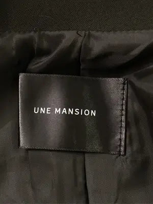 UNE MANSION/ウメマンション/テーラードジャケット/ジャケット/アウター/ブラック/F