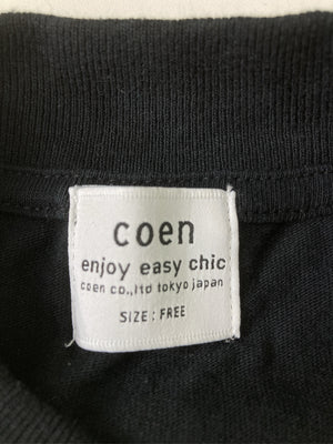 coen/コーエン/ワンピース/ワンピース/ドレス/ブラック/FREE
