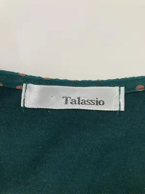 Talassio/シャツ/ブラウス/トップス/グリーン/L