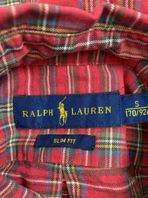 Ralph Lauren/ラルフローレン/シャツ/ブラウス/トップス/レッド/S 170/92A